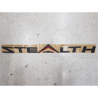 Logo stealth ของรถ isuzu D-max