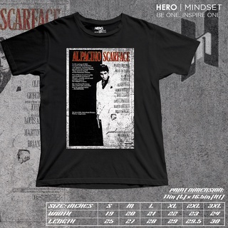 เสื้อโปสเตอร์หนัง SCARFACE คอกลม โดย HERO| ความคิด J@-