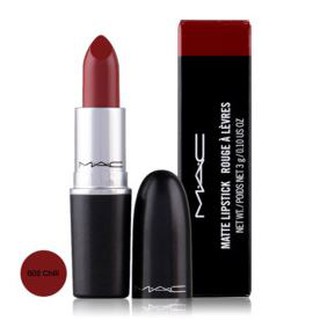 ลิปสติก MAC Lipstick Matte Chili by MAC Lip ลิปแมท,ลิปmac,เครื่องสำอาง mac