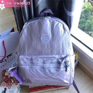 💕KIPLING LARGE BACKPACK WITH DOUBLE ZIPS ของแท้ ราคาถูก