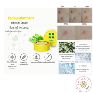 (แท้/พร้อมส่ง) YELLOW OINTMENT CENTELLA TITRATED EXTRACT 18G