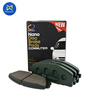 ผ้าเบรคหน้า COMMU ปี 2005-2013 COMPACT NANO(ONLY)(ONLY-680)