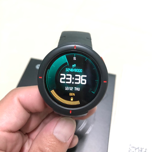 Xiaomi นาฬิกาอัจฉริยะ/สมาร์ทวอทช์ Amazfit Verge 1.3” AMOLED screen, GPS + GLONASS, 5-day battery life
