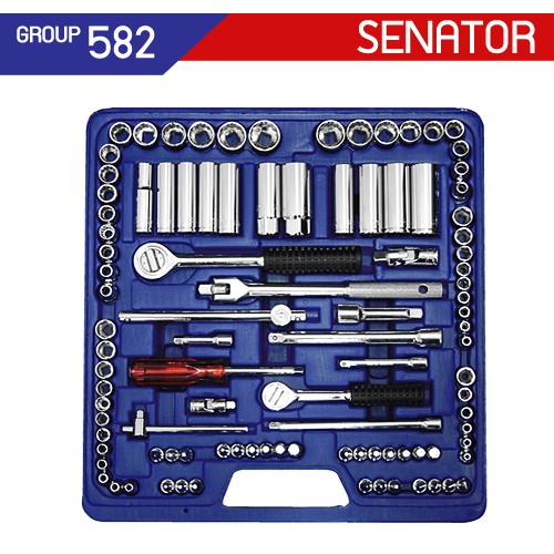 บล็อกชุด 1/4 - 3/8 SQ DR  100 ชิ้น SEN-582-0080K