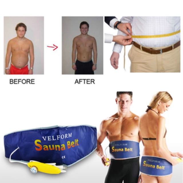 Morgan Velform Sauna Belt เข็มขัด ซาวน่าไฟฟ้า ความร้อน ลดสลายไขมัน