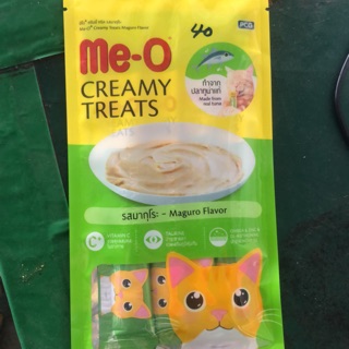 มีโอ creamy treats รสมากุโระ