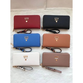 กระเป๋าสตางค์ Lyn Long Wallet ใบยาว งานแท้ ขนาด 7 นิ้ว