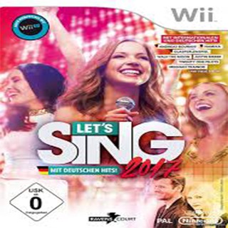 แผ่น [Wii Game] Lets Sing 2017