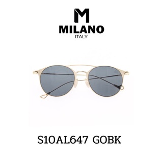 Milano Sunglass แว่นตากันแดด แว่นกรองแสง แว่นตาวินเทจ แว่นสายตา ใส่ได้ทั้งชายและหญิง รหัส S10AL647 มีหลายสี พร้อมส่ง