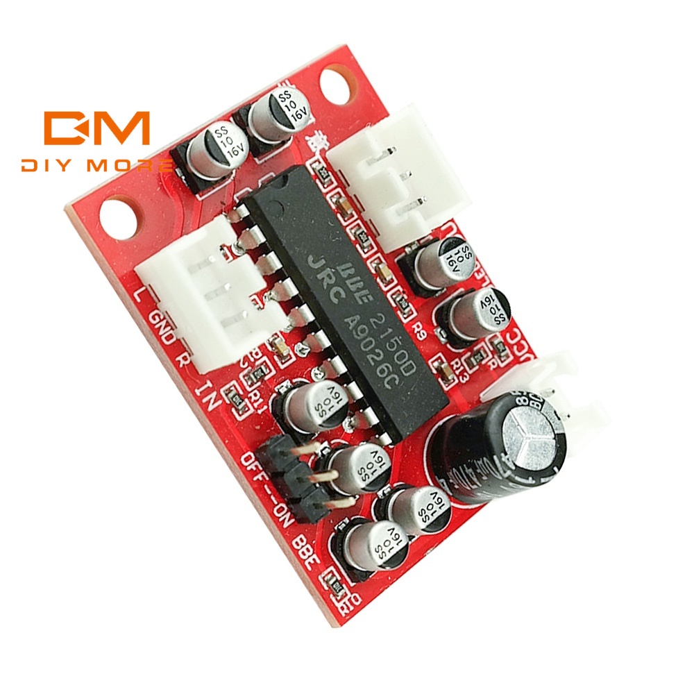 DIYMORE Njm2150 บอร์ดรับสัญญาณเสียงเบส ด้านหน้า BBE เสียงเอฟเฟกต์ เพื่อปรับปรุงความคมชัดเสียงเบสสูง 