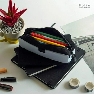 Folio : Jour Pen Case กระเป๋าใส่เครื่องเขียน กระเป๋าดินสอ รุ่นพิเศษ ป้องกันละอองน้ำได้-12316
