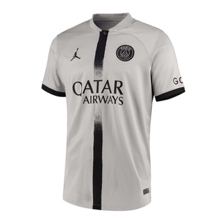 เสื้อกีฬาแขนสั้น ลายทีมเยือน PSG 2022 23 สําหรับผู้ชาย