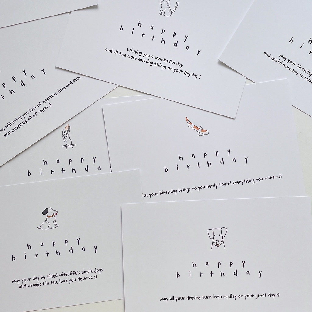 การ์ดวันเกิดตามราศี สัตว์มงคล