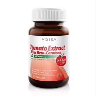 Vistra Tomato Extract &amp; Vitamin E 30capsules