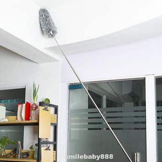 Home Washable Extension Stainless Steel Long Handle Static Roof Cleaning Telescopic Pole Extendable Duster