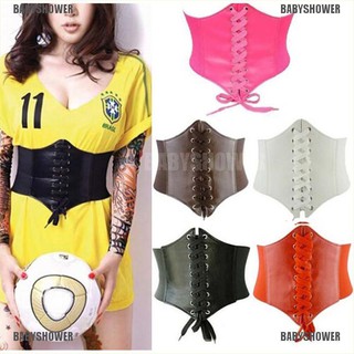 อาบน้ําเด็ก❀Cincher เข็มขัดลูกไม้ 5 สี สําหรับผู้หญิง