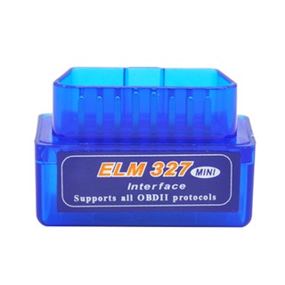 อุปกรณ์ตรวจสอบรถยนต์ ขนาดมินิ ไร้สาย ELM327 Bluetooth V2.1 OBD2