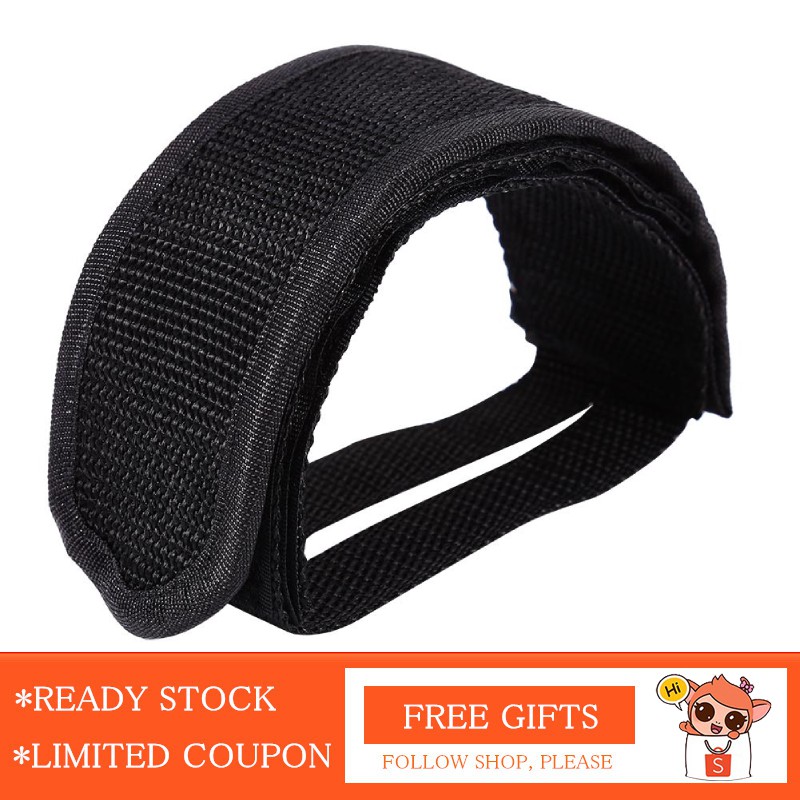 Fixie จักรยานเสือหมอบขี่จักรยานกาวเหยียบคลิปนิ้วเท้าสายเข็มขัด