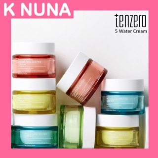 TENZERO WATER CREAM CICA RELIEF/ GREEN TANGERINE VITA C/ COLLAGEN/ TEATREE/ HYALURONIC ACID 5 สูตร ครีมมอยเจอร์ไรเซอร์