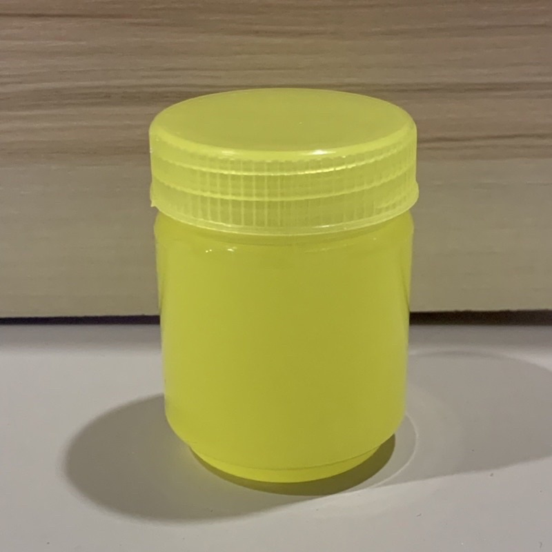 (แพ็คละ 100 ใบ) กระปุกยาหม่องพลาสติก 40 กรัม 60ml