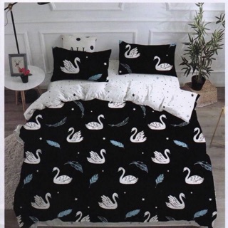 topshop_bed ชุดผ้านวม1 ชุด ครบ6ชิ้น ผ้าปู/ผ้านวม/ปลอกหมอน2/ปลอกหมอนข้าง2 ลาย #202