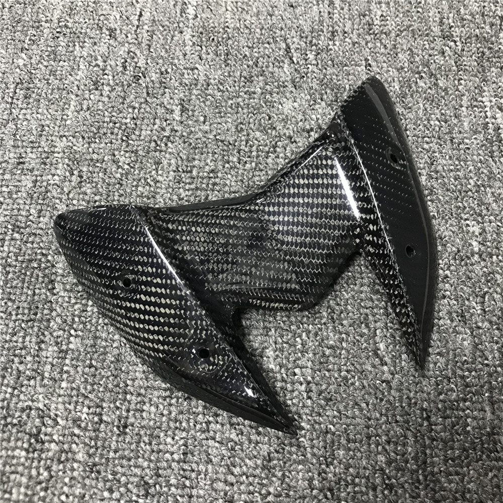 For Kawasaki Ninja Z800 Motorbike Real Carbon Fiber Windshield Windscreen Wind Deflector Brand New