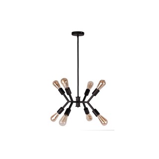 ไฟช่อ MODERN BR16451-D8 CARINI METAL BLACK 8 LIGHT | CARINI | BR16451-D8 ไฟช่อ CARINI Online Carnival Sale  ไฟช่อ MODERN