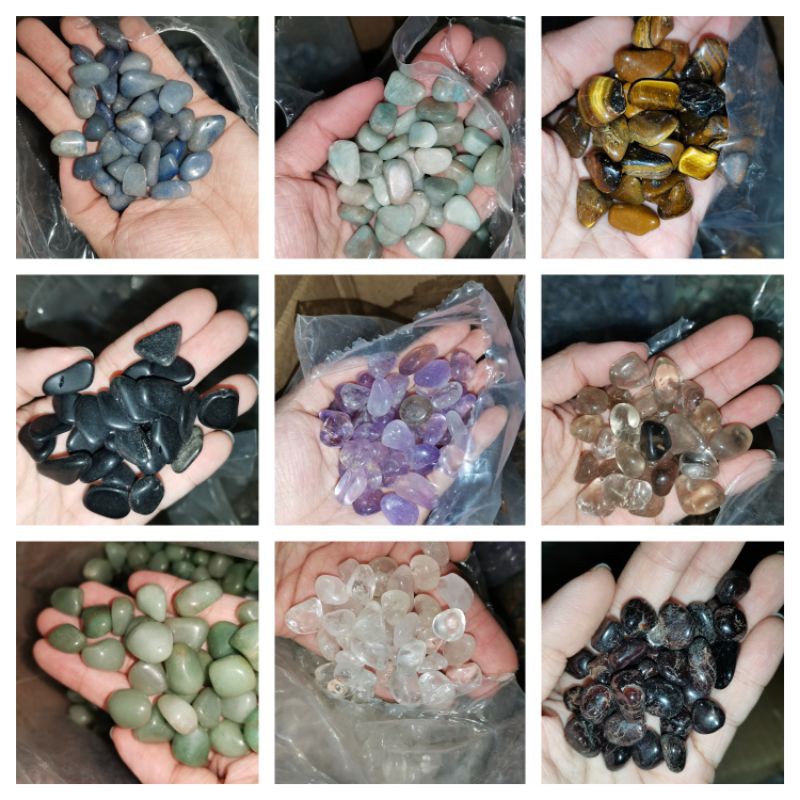 หินกรวด Clear Aventurine / Sodalite