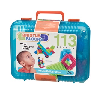 Bristle Blocks Deluxe Builder Case 113pcs - ชุดบล็อกตัวต่อ 113 ชิ้น ในกล่องพลาสติก