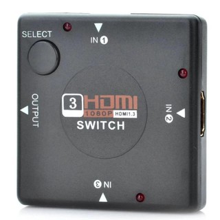 Mini 4-Port 1080P HDMI Switch 3-IN/1-OUT