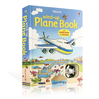 พร้อมส่ง Usborne Wind-Up Plane+เคื่องบินไขลาน(SAT)