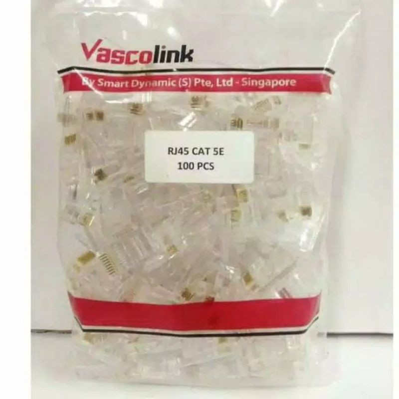 Vascolink Rj45 Utp Cat5e Connector ขายปลีก