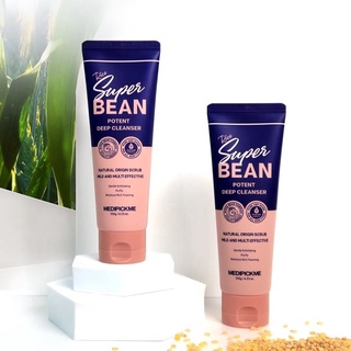 (แถม!!มาส์กหน้า89฿) MEDIPICKME RICE SUPER BEAN POTENT DEEP CLEANSER 120g เมดิพิคมี โฟมล้างหน้า เซรั่ม Exp.8/2024