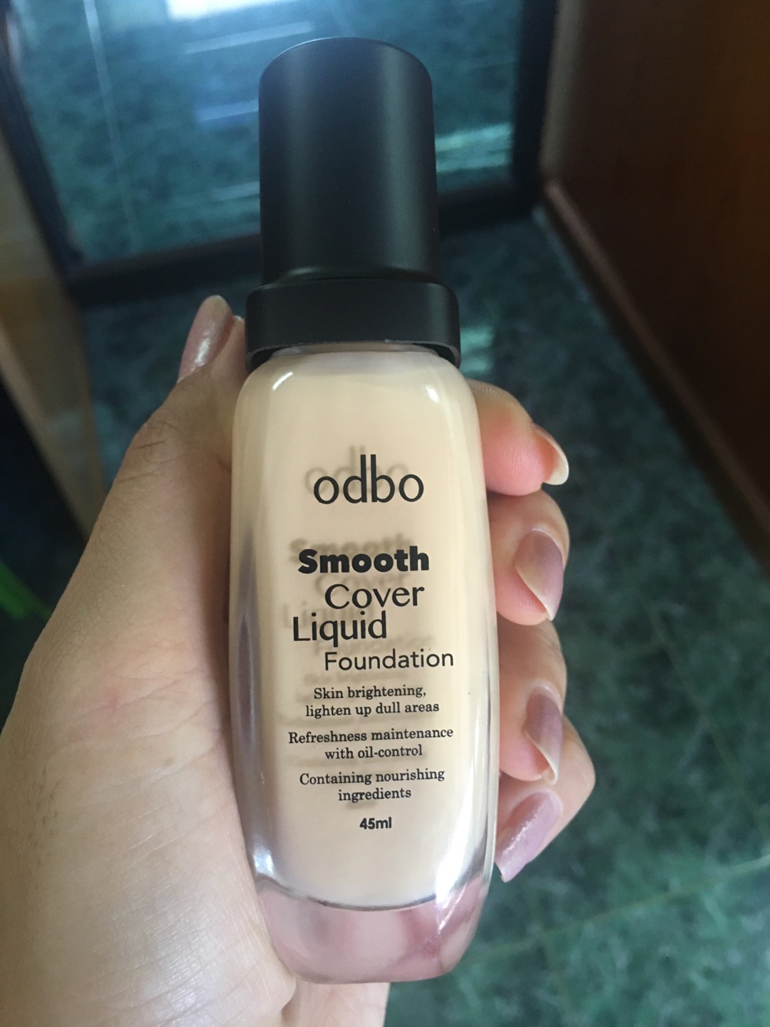 odbo smooth cover liquid foundation