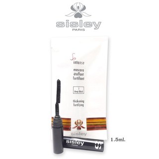 Sisley Mascara So Intense 1.5ml. มาสคาร่าสูตรเพิ่มความหนา และต่อขนตายาวสวย