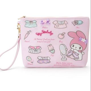 กระเป๋าใส่เครื่องสำอางค์ My Melody ทรงสี่เหลี่ยม