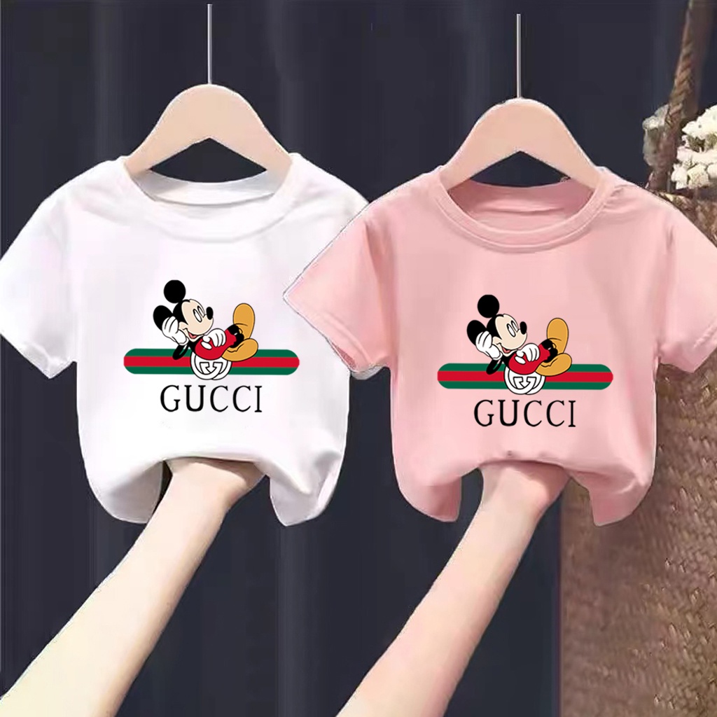 NEW summer เสื้อยืดน่ารักสมวัยสดใสใส่สบายมาก สำหรับเด็กชาย-เด็กหญิง H-108