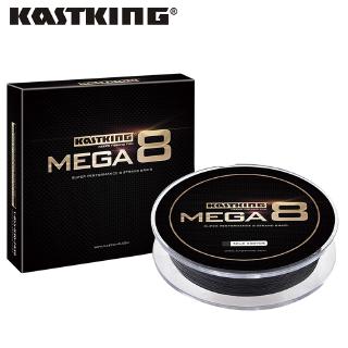 Kastking Mega8 สายเอ็นตกปลา PE แบบถัก แข็งแรง 137 ม. 274 ม. 457 ม. 8 เส้น สีเทา 10 15 20 25 30 40 80LB