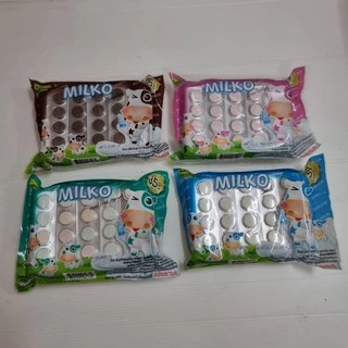 นมอัดเม็ด แพ็คใหญ่ แบบแพ็ค มิวโก้ ตรา milko นมเม็ด หวาน ช็อค สตอ ขนมยุค 90's