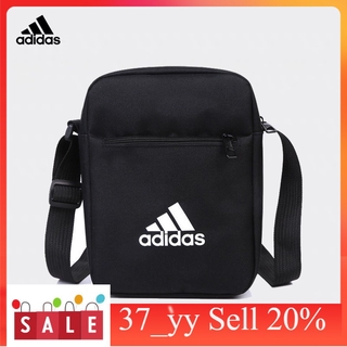 ️️37_yy [ของแท้ 100%] กระเป๋าสะพาย Adidas ดั้งเดิม, กระเป๋าผู้ชายและผู้หญิง, กระเป๋าสะพายข้างกีฬา, กระเป๋าลำลองทุกแ