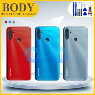 (แท้）บอดี้ Body（ฝาหลัง+ เคสกลาง) Realme C3