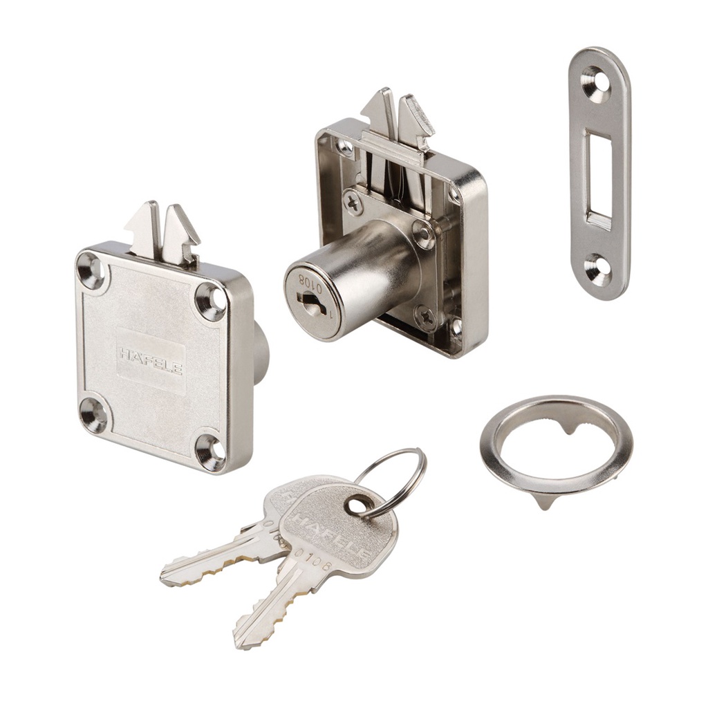 Chaixing Home กุญแจล็อกบานเลื่อน SYMO3000 HAFELE รุ่น 482.01.127