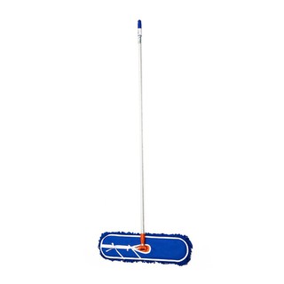 ม็อบดันฝุ่น+ผ้าสีน้ำเงิน 24 นิ้ว ด้ามอลูมิเนียม เอ็นซีแอล Dust Mop + Blue Cloth 24 inch NCL aluminum handle