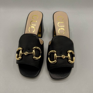 🔥ผ่อนได้🔥รองเท้า Gucci Slide Sandals With Horsebit SS22 Size 36 - 40 งาน Original