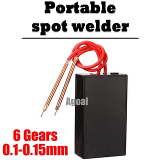 Portable 6-SpeedMiniเครื่องเชื่อมจุดสำหรับ18650แบตเตอรี่ อายุการใช้งานนานDIY มือถือเชื่อม แบตเตอรี่ลิเธียมไอออน