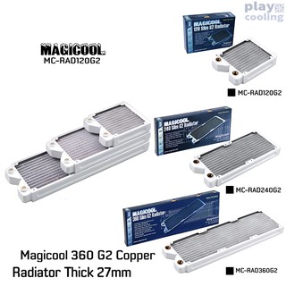 Magicool 360 G2 Copper Radiator Thick 27mm White (หม้อน้ำคอม จัดส่งในไทย รับประกัน 1 ปี)