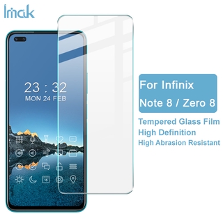 Original Imak Infinix Note 8 9H Anti-Explosion Tempered Glass Infinix Zero 8 / 8i Screen Protector Film Ultra thin