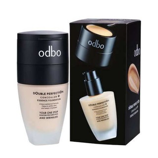 ครีมรองพื้น โอดีบีโอ odbo od418 odbo double perfection  คอนซีลเลอร์ + รองพื้น เนื้อเอสเซ้นท์ มีให้เลือก 2 เฉดสี