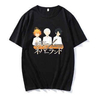 ขายดี!ขายดี เสื้อยืดลําลอง แขนสั้น คอกลม พิมพ์ลาย The Promised Neverland ใส่สบาย แนวสตรีท สําหรับสตรี HKkili05AJdllo62S-