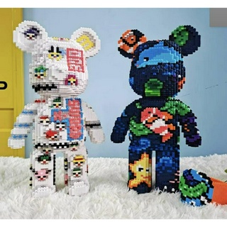 ตัวต่อเลโก้จีน แบร์บริค Bearbrick ฟันเฟืองแบร์บริค DUZ ขนาด 48 Cm อัพ แบบน่ารักมากๆต่อง่ายงานสวย